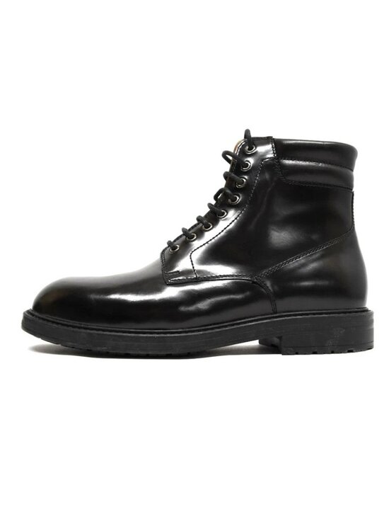 New! Magnanni Grayson Men\'s Crown Black Combat Boots 25833 Size 10 43 DD509A main image 6